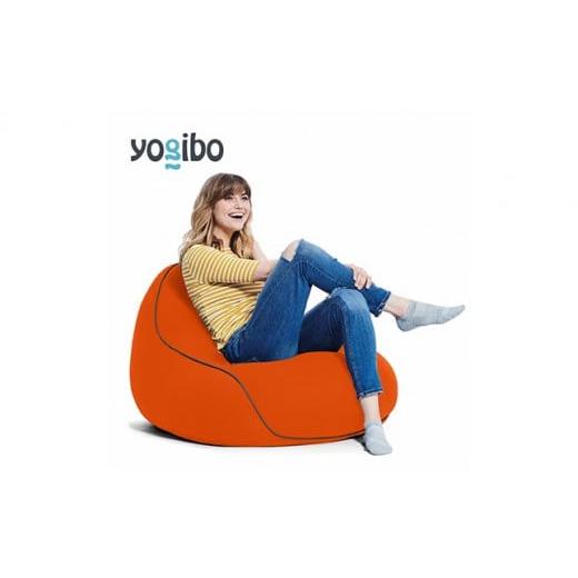ふるさと納税 雑貨・日用品 福島県 会津坂下町 オレンジ 39-I-3 Yogibo Lounger (ヨギボー ラウンジャー) 離島への配送不可 オレンジ