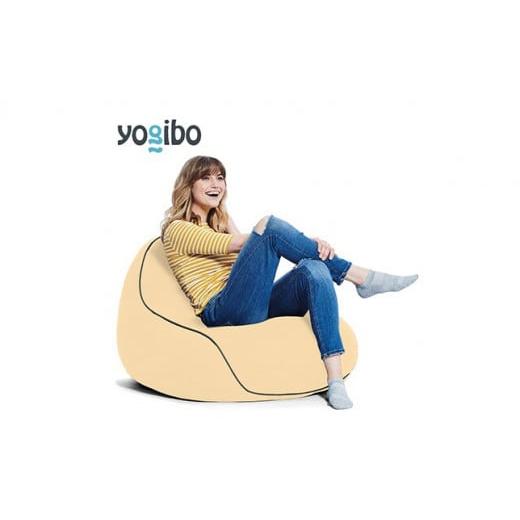 ふるさと納税 雑貨・日用品 福島県 会津坂下町 クリームホワイト 39-I-5 Yogibo Lounger (ヨギボー ラウンジャー) 離島への配送不可 クリームホワイト