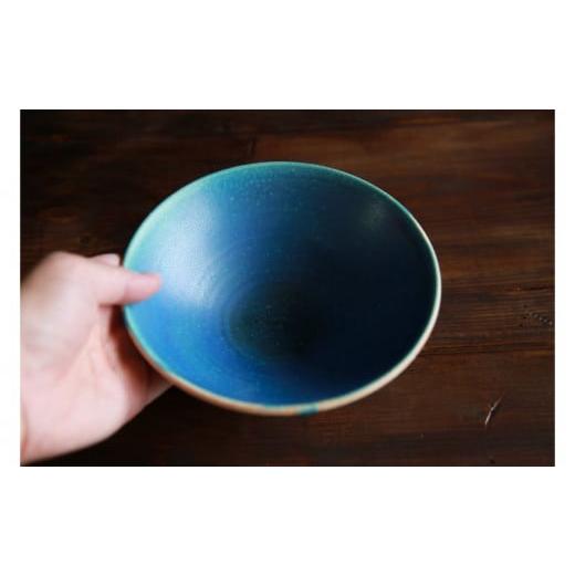 ふるさと納税 陶磁器・漆器・ガラス 沖縄県 読谷村  志陶房 5寸V鉢２個セットの画像