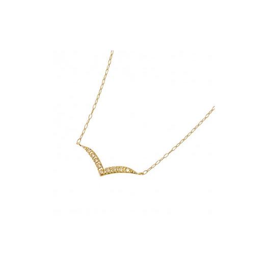 即購入可★ ふるさと納税 山梨県 甲府市 K10YG ダイヤモンド　ネックレス（#83：24177081）【nocon】 【R1580063395】(55660円)