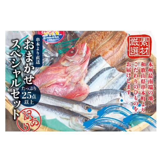 ふるさと納税 干物 アジ 和歌山県 串本町 訳あり干物セット たっぷり25点以上 おざきのひもの「おまかせスペシャルセット」 ご好評につき再販決定 冷凍 ozk10…