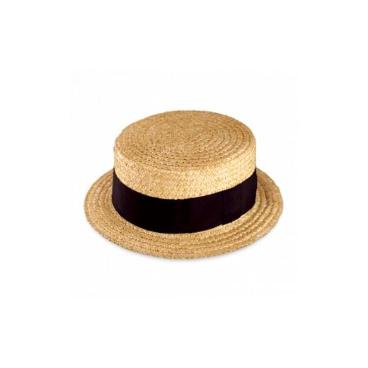 ふるさと納税 小物 帽子 埼玉県 春日部市 AN019-1 春日部市伝統工芸品 田中帽子店 麦わら ハンス 鬼麦カンカン帽頭囲57.5cm(UK-H048-M)