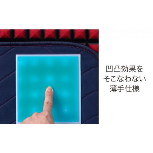 ふるさと納税 タオル・寝具 滋賀県 近江八幡市  nishikawa／西川 エアー専用パッドシーツ／セミダブルサイズ 配色:ネイビー P285Wの画像