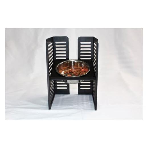 ふるさと納税 雑貨・日用品 大阪府 河内長野市 ペット食器台 S(小)ブラック フードボール 犬 猫 ペット用品 4色展開 ブラック