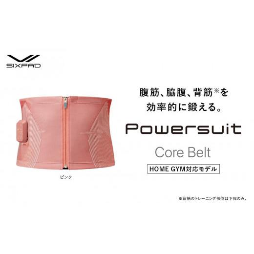 ウルトラ！ ふるさと納税 愛知県 名古屋市 【LLサイズ　ピンク】SIXPAD Powersuit Core Belt　HOME GYM対応モデル 【CE2248299740】(79200円)
