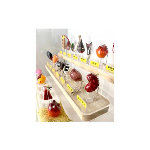 ふるさと納税 木工品・竹工品 岩手県 大槌町  海産物模型 4個〜8個 フィギュア 海物語 海産物 魚 SASAMOの画像