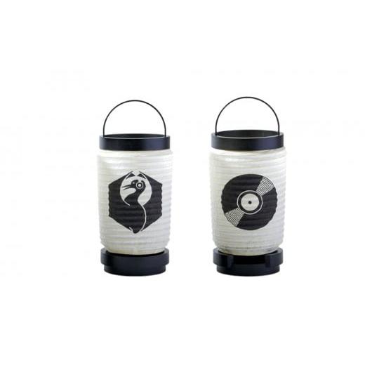 ふるさと納税 伝統技術 東京都 荒川区 江戸手描提灯 スマホスピーカー OTO CHOCHIN(光琳亀甲鶴にDJ&蛇の目レコード) 009-003-2 光琳亀甲鶴にDJ&蛇の目レコ…