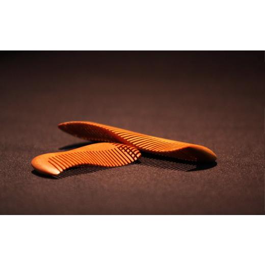 ふるさと納税 木工品・竹工品 秋田県 鹿角市 ひねり髪すき《若木》10.0cm アートフォルム 工芸品 普段使い おしゃれ 木 木製品 上品 プレゼント お土産 贈り物…の画像