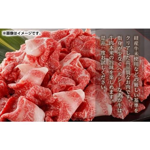 ふるさと納税 熊本県 山鹿市 GI認証 あか牛 切り落とし 1kg【くまふる】切り落とし肉 熊本 牛肉 ヘルシー [ZDX031]｜furusatochoice｜03