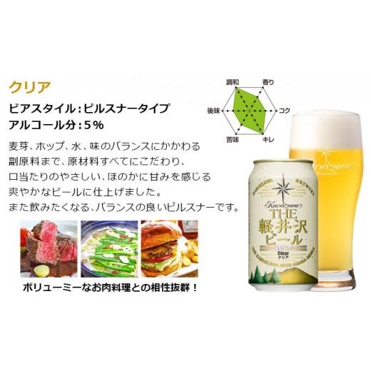 ふるさと納税 ビール 地ビール 長野県 佐久市  6ヶ月定期便 THE軽井沢ビール 6種6缶 飲み比べ セット 軽井沢ブルワリー THE軽井沢ビール 6種 6本分 詰め合わせ…の画像
