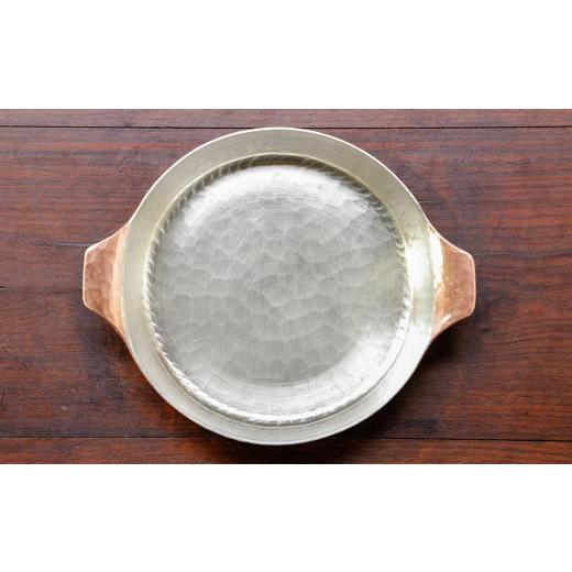 ふるさと納税 金工品 京都府 京都市  八木庖丁店 手打ち銅製 グラタン皿(15cm)｜京都 キッチン用品 人気 皿 京都 キッチン用品 家庭用品 ブランド 人気 おすす…の画像