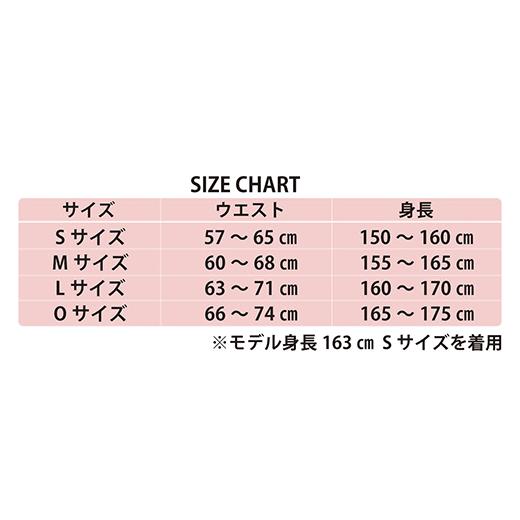 ふるさと納税 服 女 新潟県 長岡市 I4-58HB カラー：ブラックパープル サイズ：O A.A.TH for femtech／サニタリーハーフタイツ（プリント）（品番：AAP85FP2）…
