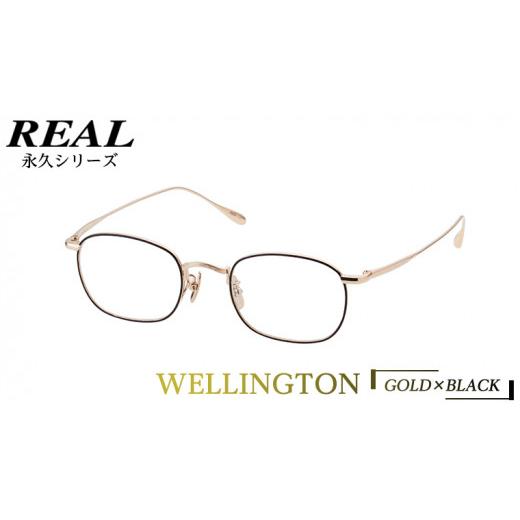 ふるさと納税 雑貨・日用品 茨城県 つくばみらい市 リアル メガネ タートル REAL 永久 WELLINGTON カラー01 度無しブルーライトカットレンズ&老眼レンズ対応…