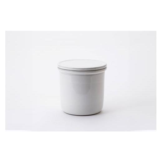 ふるさと納税 陶磁器・漆器・ガラス 愛知県 常滑市 TOKONAME CROCK・3.8L・WHITE ホワイトの画像