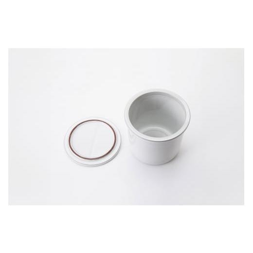 ふるさと納税 陶磁器・漆器・ガラス 愛知県 常滑市 TOKONAME CROCK・3.8L・WHITE ホワイトの画像