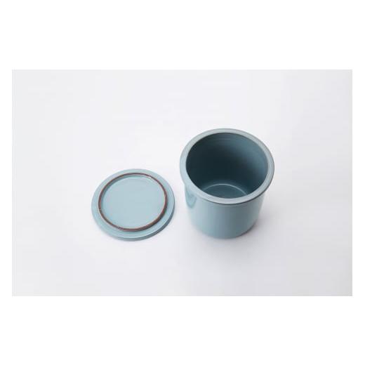 ふるさと納税 陶磁器・漆器・ガラス 愛知県 常滑市 TOKONAME CROCK・3.8L・BLUE ブルーの画像