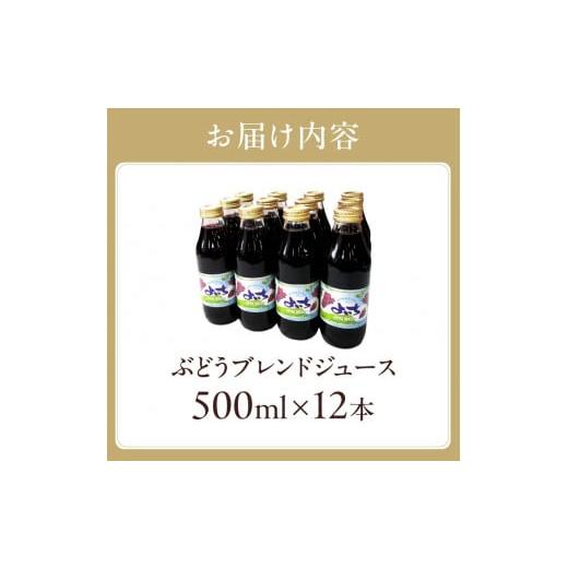 ふるさと納税 果汁飲料 ぶどう 北海道 余市町 風味豊かな余市産ぶどう100％ジュース500ｍｌ×12本セット_7