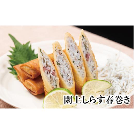 ふるさと納税 魚貝類 宮城県 名取市 閖上 しらす 春巻き (生3本)