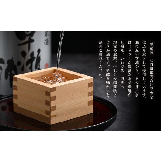 ふるさと納税 日本酒 大吟醸酒 福井県 美浜町  お中元 早瀬浦 大吟醸 1800ml × 1本 入手困難 日本酒 地酒 福井 美浜 早瀬 フルーティ 男酒 硬水 ミネラル 希…_8