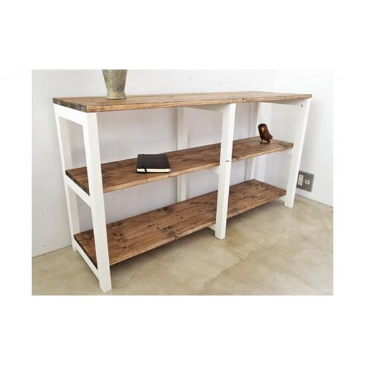 ふるさと納税 雑貨・日用品 茨城県 守谷市 ナチュラル 3段シェルフ (ホワイト) シェルフ ラック 木製 ディスプレイ 棚 ラック おしゃれ 雑貨 日用品 インテリ…