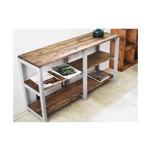 ふるさと納税 雑貨・日用品 茨城県 守谷市 ナチュラル 3段シェルフ (グレー) シェルフ ラック 木製 ディスプレイ 棚 ラック おしゃれ 雑貨 日用品 インテリア…