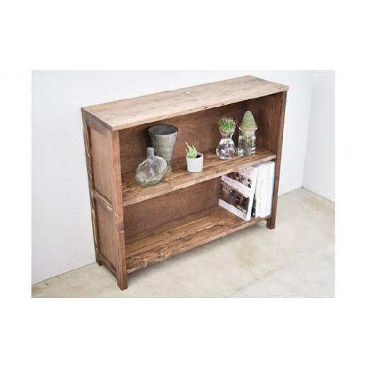 ふるさと納税 雑貨・日用品 茨城県 守谷市 ブラウン 箱型シェルフ Mサイズ ラック 本棚 木製 おしゃれ 収納 雑貨 日用品 インテリア 茨城県守谷市 ブラウン