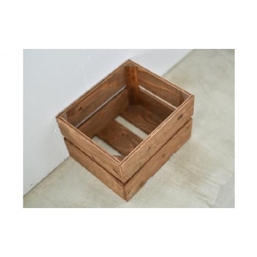 ふるさと納税 雑貨・日用品 茨城県 守谷市 アンティーク 木箱 ベジタブルボックス Sサイズ 収納ボックス 木製 おしゃれ 雑貨 日用品 インテリア 茨城県守谷市…