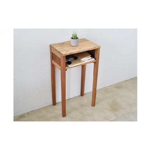 ふるさと納税 雑貨・日用品 茨城県 守谷市 ダークブラウン 小さなポケットデスク サイドテーブル 花台 木製 おしゃれ ディスプレイ 雑貨 日用品 インテリア …