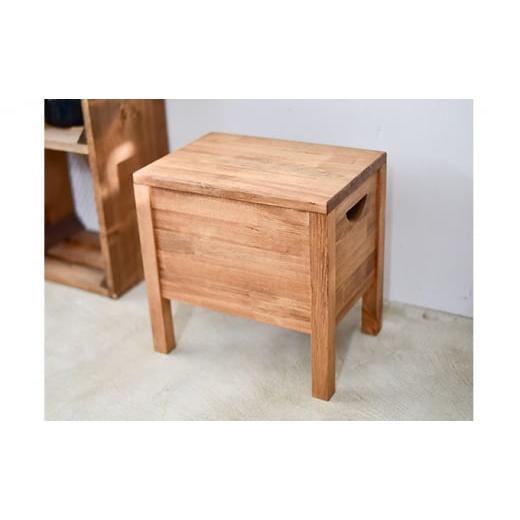 ふるさと納税 雑貨・日用品 茨城県 守谷市 ナチュラル ボックススツール 椅子 スツール 木製 おしゃれ 収納 雑貨 日用品 インテリア 茨城県守谷市 ナチュラル