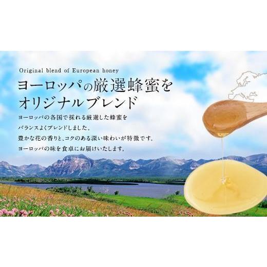 ふるさと納税 加工品等 はちみつ 福岡県 八女市  全6回 定期便（EU2kg） かの蜂 純粋蜂蜜 合計12kg（ヨーロピアンセレクション2kgを毎月1本お届け）の画像