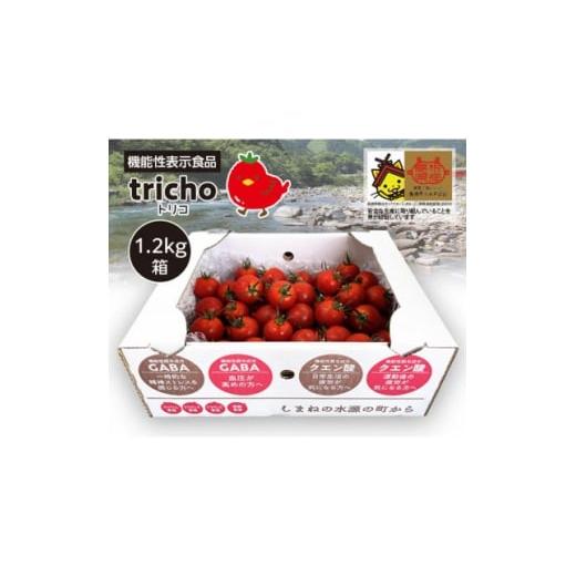 ふるさと納税 島根県 吉賀町 高糖度フルーツトマト「tricho(トリコ)」1.2kg