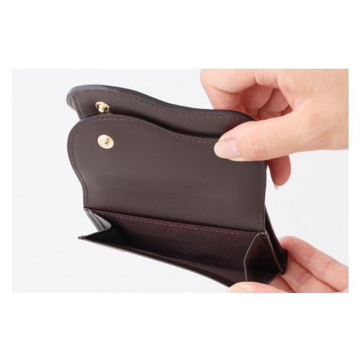 ふるさと納税 財布 北海道 砂川市 SOMES　SA-15　三つ折り財布　（ダークブラウン） 12260306_4