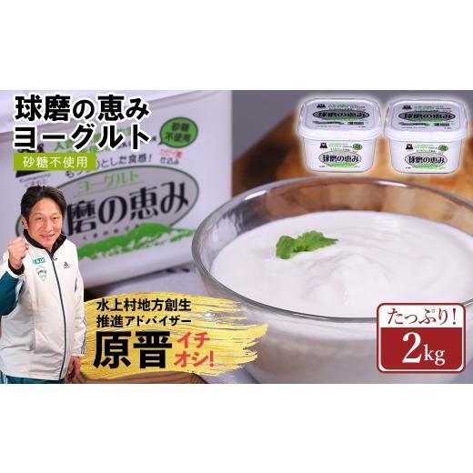ふるさと納税 菓子 ヨーグルト 熊本県 水上村 球磨の恵み ヨーグルト 砂糖不使用 2kg まとめ買い 大容量 熊本県 水上村 砂糖不使用 2kg