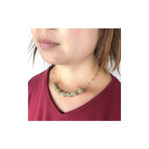ふるさと納税 アクセサリー ネックレス 三重県 伊賀市 伊賀組紐 ネックレスロンデル 八千代金 八千代金