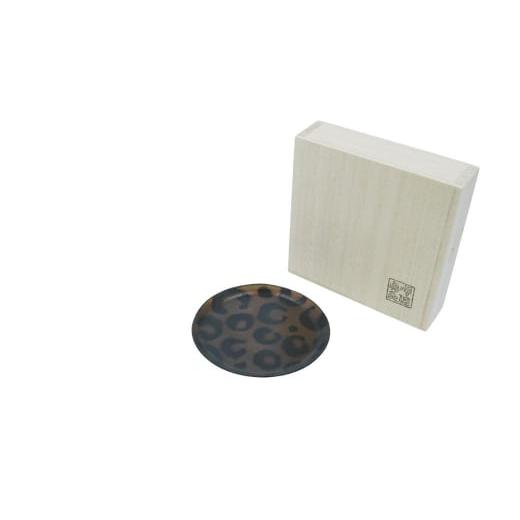 ふるさと納税 金工品 新潟県 三条市 鎚起銅器 豆皿 ヒョウ 022S041_3