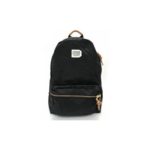 ふるさと納税 カバン リュック 熊本県 熊本市 FREDRIK PACKERS 420D DAY PACK(BLACK) バッグ BLACK