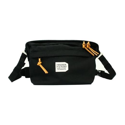 ふるさと納税 カバン ボディバッグ・ワンショルダー 熊本県 熊本市 FREDRIK PACKERS 500D FUNNY PACK(BLACK) BLACK