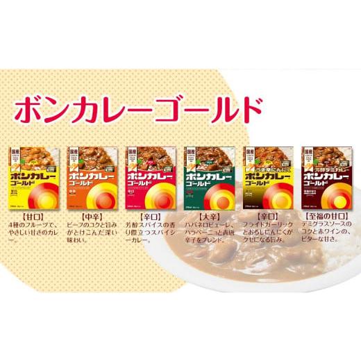 ふるさと納税 産業点数 レトルト 徳島県 徳島市  定期便全3回 ボンカレーゴールド（大辛）30個×3回 計90個