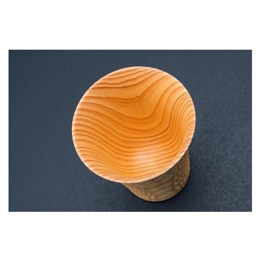 ふるさと納税 木工品・竹工品 滋賀県 甲賀市 タンブラー NAJIMU(L) 無垢材 びわ湖を育んだ滋賀県産 ヒノキの画像