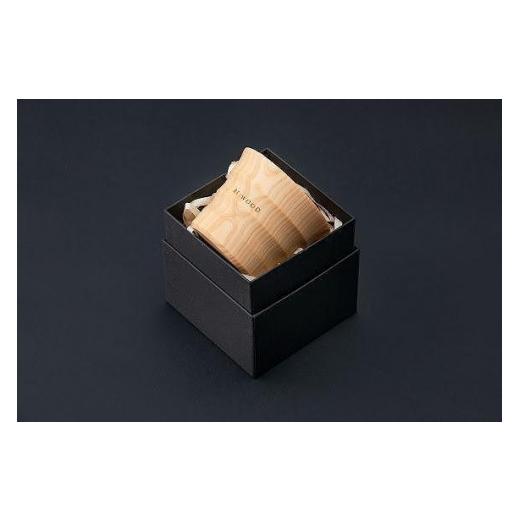 ふるさと納税 木工品・竹工品 滋賀県 甲賀市 タンブラー NAJIMU (M) 2個セット 無垢材 びわ湖を育んだ滋賀県産 ヒノキ_4