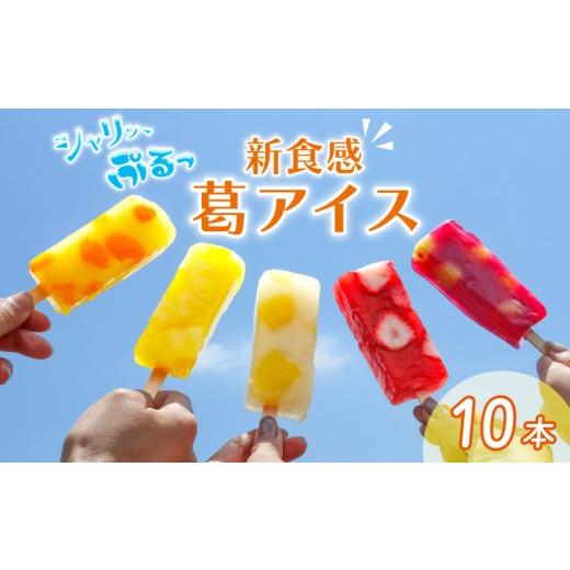 ふるさと納税 菓子 アイス 新潟県 新発田市 葛アイス 10本 溶けない アイス アイスバー フルーツ 果物 葛バー くずバー ジェラート シャーベット アイス 低カ…