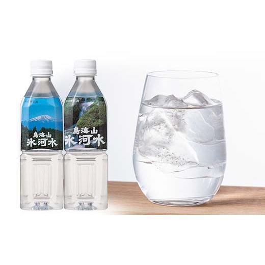 ふるさと納税 水・ミネラルウォーター 500mL〜999mL 山形県 -  定期便3回 山形県 3種天然水 飲み比べ（月光の水 350ml×20本・氷河水 500ml×24本・出羽三山の…_5