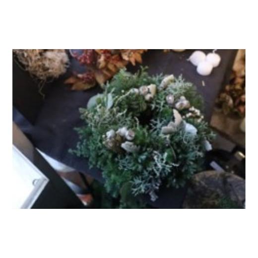 ふるさと納税 雑貨・日用品 花 神奈川県 寒川町 tsumugi.2025クリスマスリースW&amp;SV M