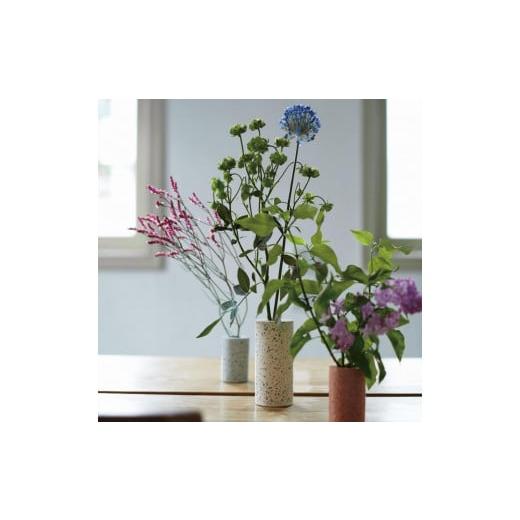 ふるさと納税 雑貨・日用品 石川県 金沢市 soil珪藻土 フラワーベース(M) オレンジ 石川 金沢 加賀百万石 加賀 百万石 北陸 北陸復興 北陸支援 オレンジ