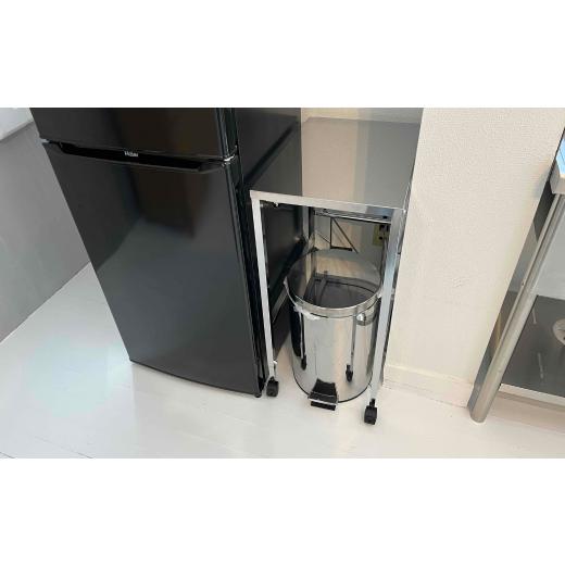 ふるさと納税 家具 収納家具 新潟県 三条市 組立式 ステンレス製天板 頑丈作業台 奥行45cm 高さ幅調節可能 ワークスペース 作業台 キャスター付 燕三条製 081S…
