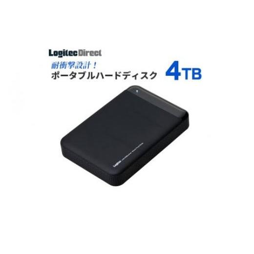 ふるさと納税 長野県 伊那市 【090-02】ロジテック 耐衝撃USB3.1(Gen1) ／ USB3.0対応のポータブルハードディスク（HDD）[4TB／ブラック]【LHD-PBM40U3BK】｜furusatochoice｜02