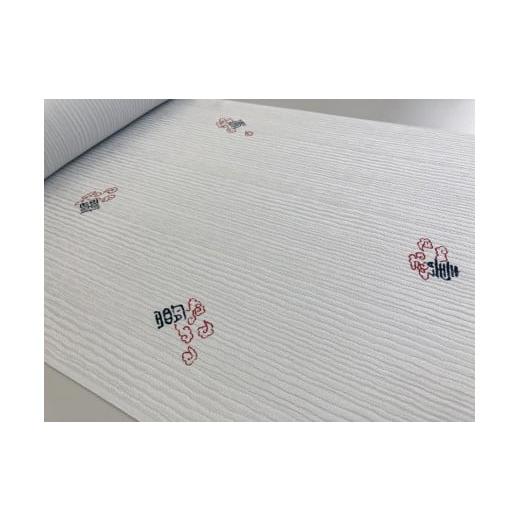 ふるさと納税 服 京都府 京都市 玄才工房 小紋着尺(小紋・羽織・コート)(瑞雲) 瑞雲