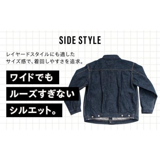ふるさと納税 服 男 福岡県 糸島市 受注生産 ジージャン セルビッチデニム 日本製 ジーパン デニム ジャケット アメカジ メンズ ファッション AF-20 TRUCKER …の画像