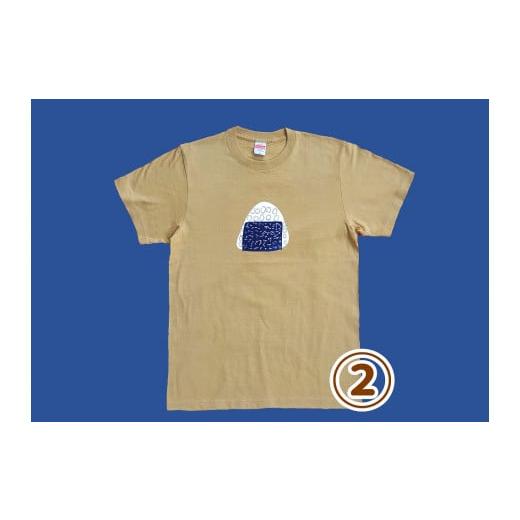 ふるさと納税 服 男 奈良県 三宅町 オリジナル 手刷り Tシャツ おにぎり XLサイズ メンズ レディース かわいい おしゃれ 通年 日用品 シャツ Sサイズ Mサイ…