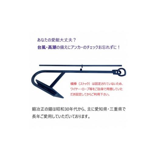 ふるさと納税 愛知県 南知多町 片爪錨(係留アンカー／常設アンカー 